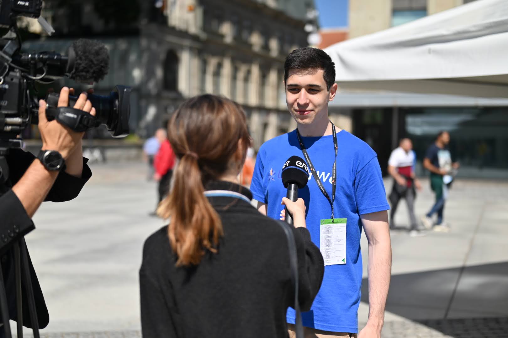 Nikita attended Europe’s largest entrepreneurship festival to showcase his company